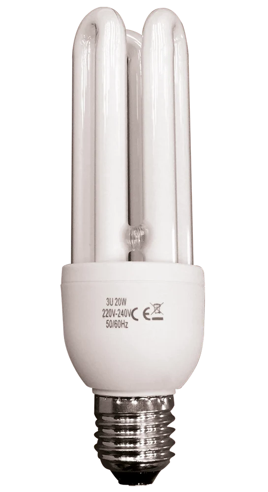 Ampoule anti-insectes blacklight UV-A 20 W - culot E27 (Ø 27 mm), rechange pour désinsectiseur