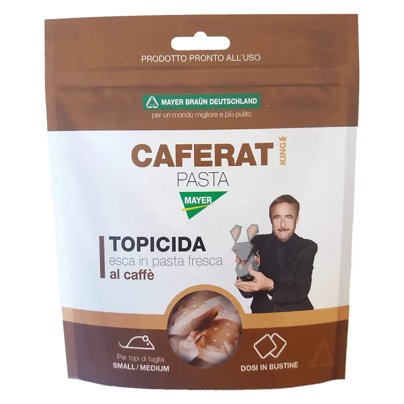 Esca Topicida 'Caferat' Gr. 150 Mayer Braun | Esca Topicida Per Controllo Roditori