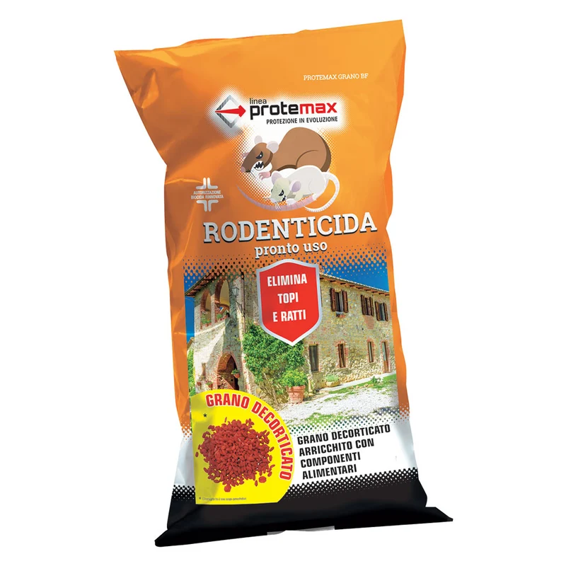 Esca Topicida In Grano 'Bf' Kg 1,5 Protemax | Esca Topicida Per Controllo Roditori