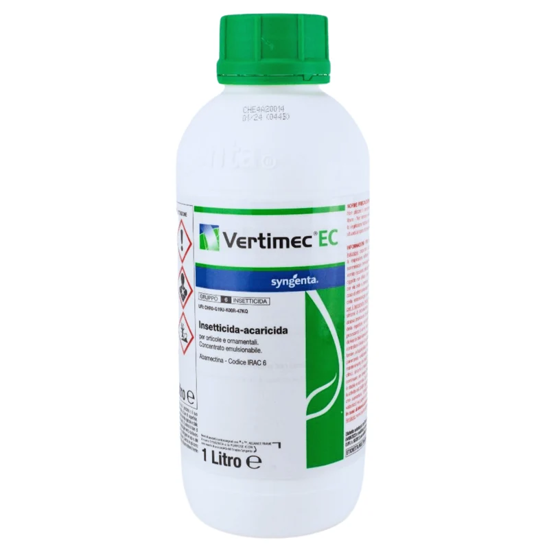 Vertimec EC Syngenta Insetticida Acaricida Concentrato | Controllo Efficace Parassiti Colture 1L