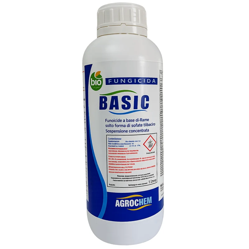 Verderame Liquida Basic Agrochem 1 L | Fungicida A Base Di Rame Per Colture Professionali