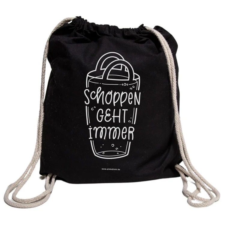 Sac de Sport 'S(c)hoppen geht immer' - Noir