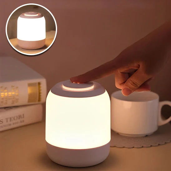Lampe de chevet tactile avec batterie de haute capacité