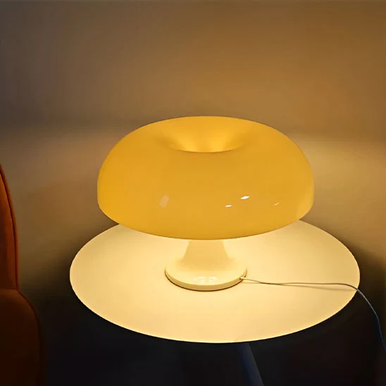 Lampe champignon LED de style vintage