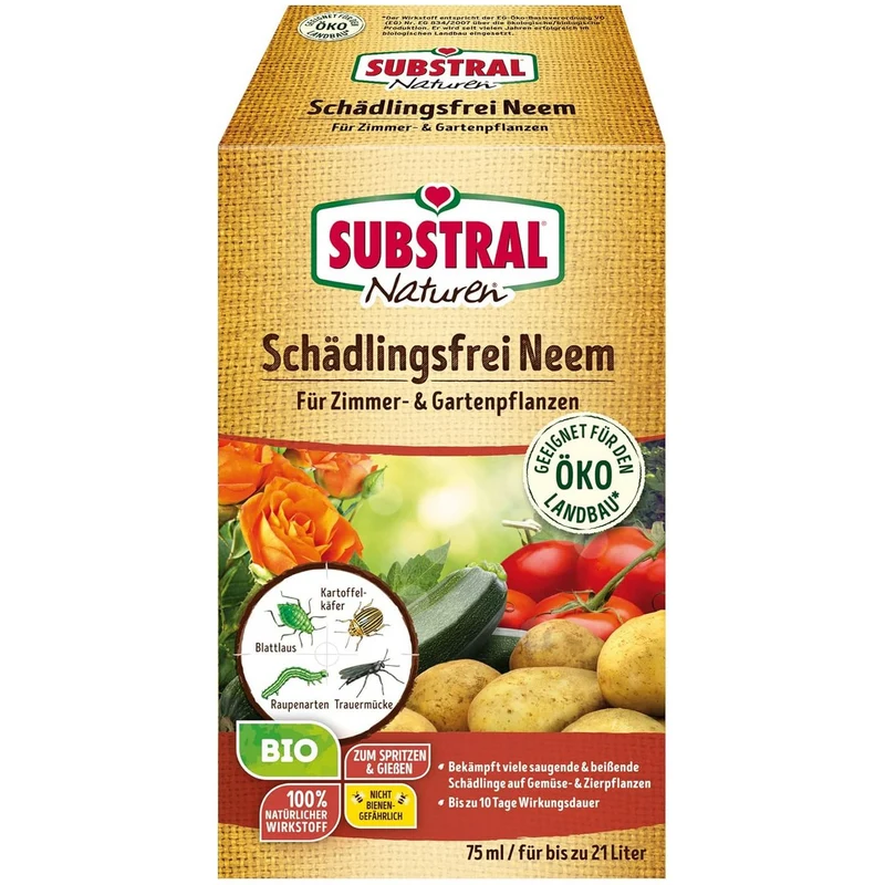 SUBSTRAL Naturen BIO Anti-insectes Neem - 75 ml