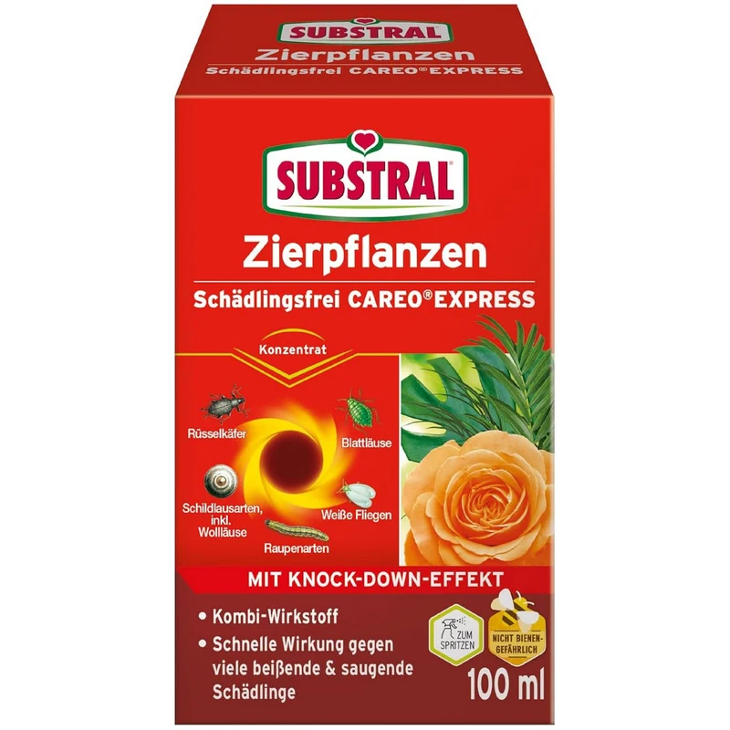 SUBSTRAL® Anti-Nuisibles Plantes Ornementales CAREO® EXPRESS (100 ml)