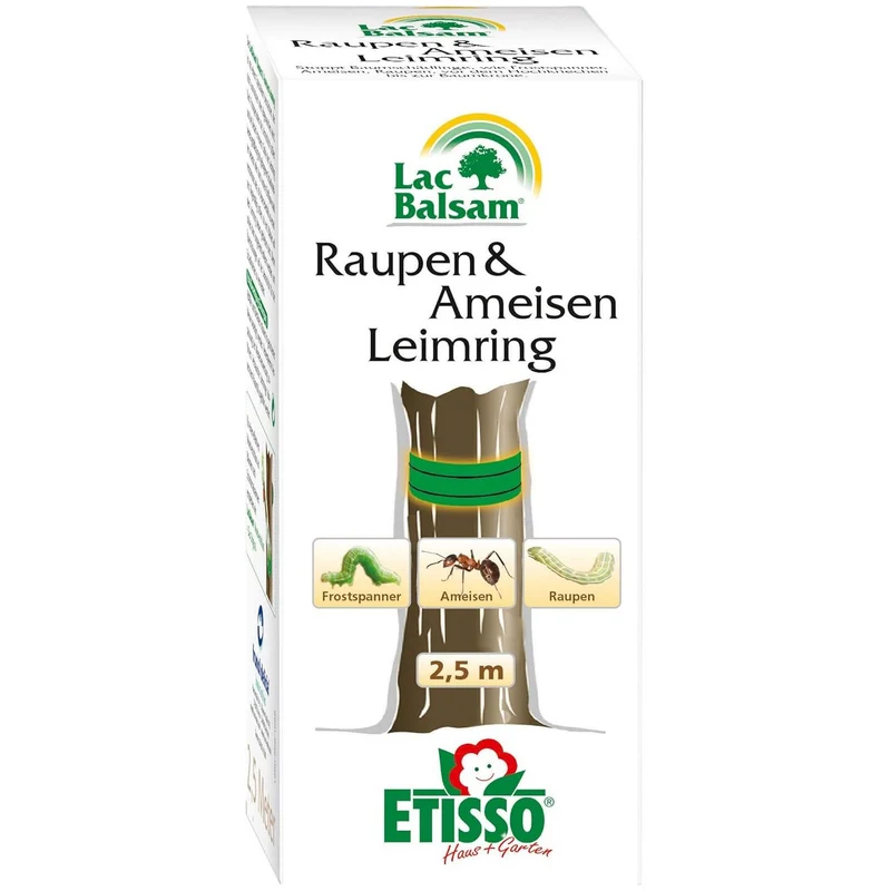 ETISSO LacBalsam Bande engluée contre chenilles et fourmis - 2,5 m