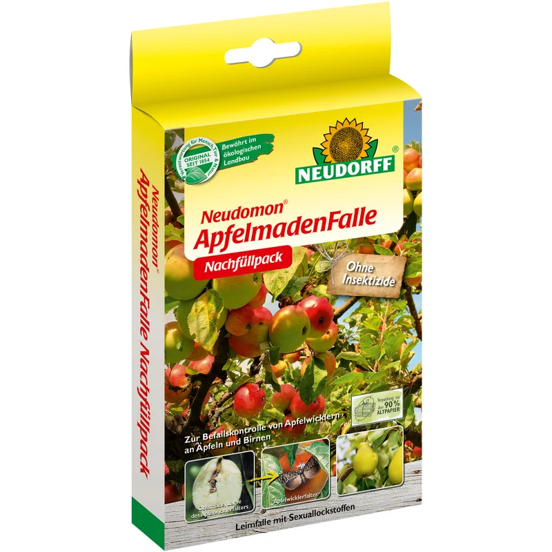 Neudorff Neudomon Recharge piège à mouche de la pomme - 2 unités