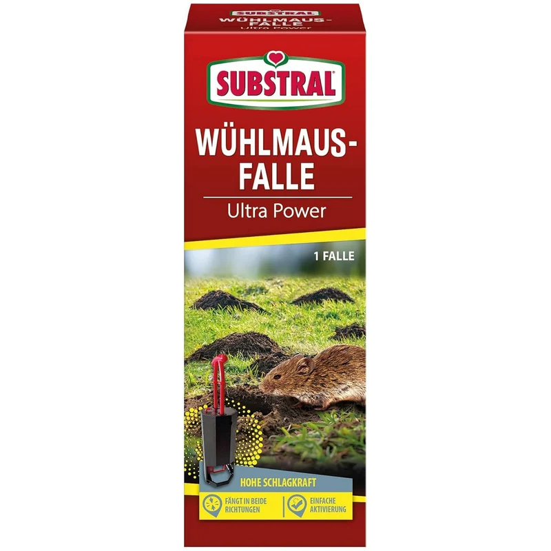 SUBSTRAL Piège à campagnols Ultra Power - 1 pièce