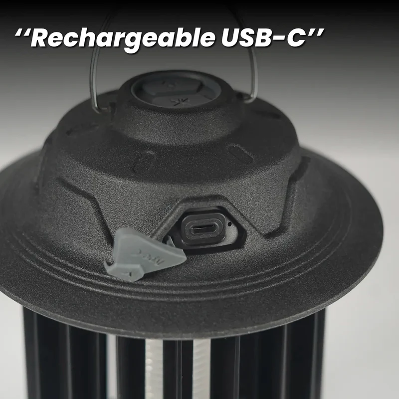 Lampe Anti-Moustique Rechargeable à LED UV – 50 m² de protection
