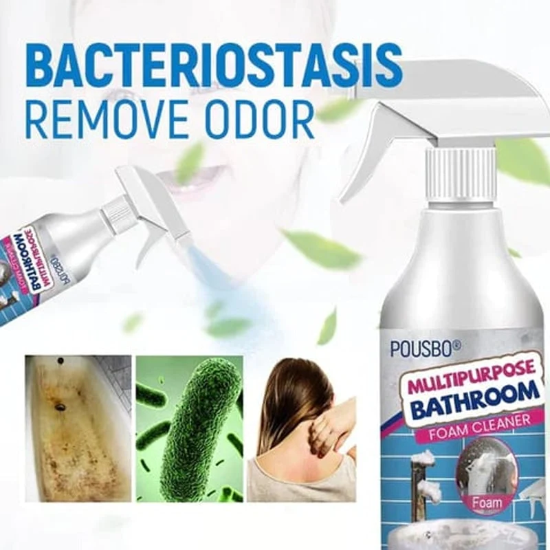 Bathroom Cleaning and Descaling Foam with 60ml Spray Descaler