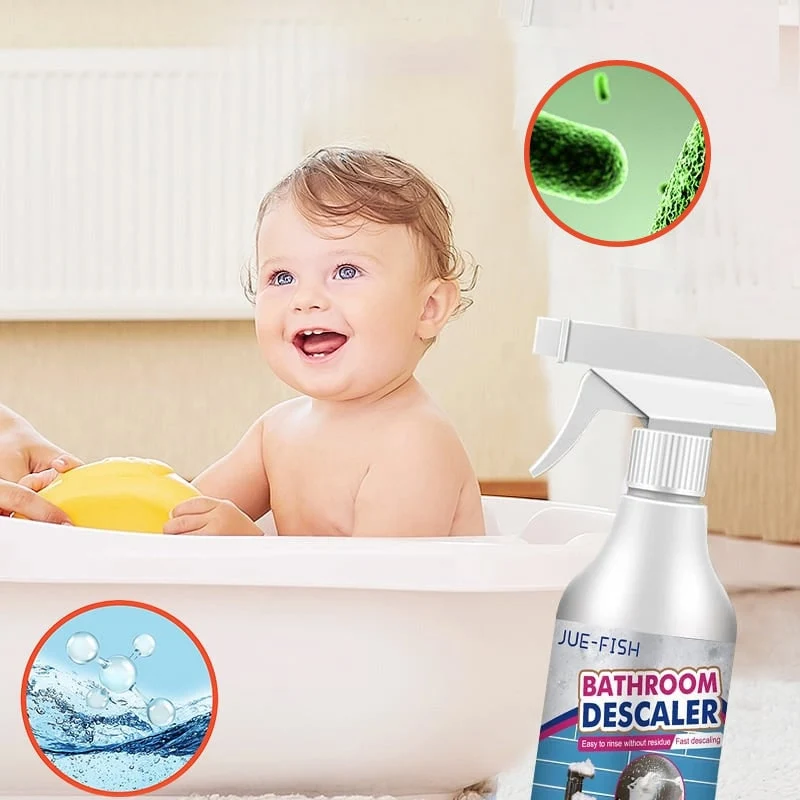 Bathroom Cleaning and Descaling Foam with 60ml Spray Descaler