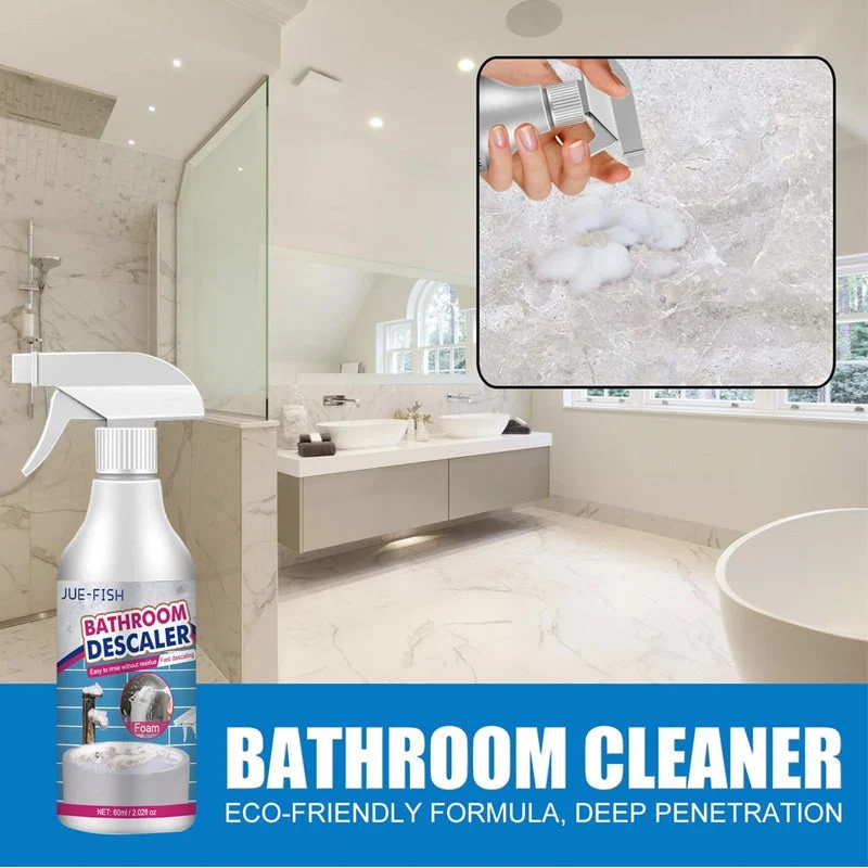 Bathroom Cleaning and Descaling Foam with 60ml Spray Descaler