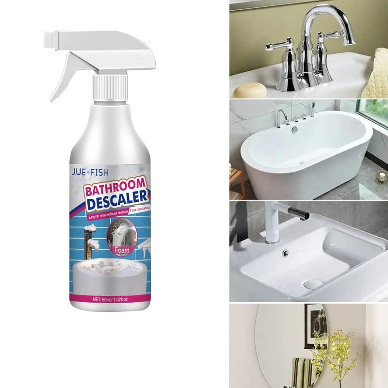 Bathroom Cleaning and Descaling Foam with 60ml Spray Descaler