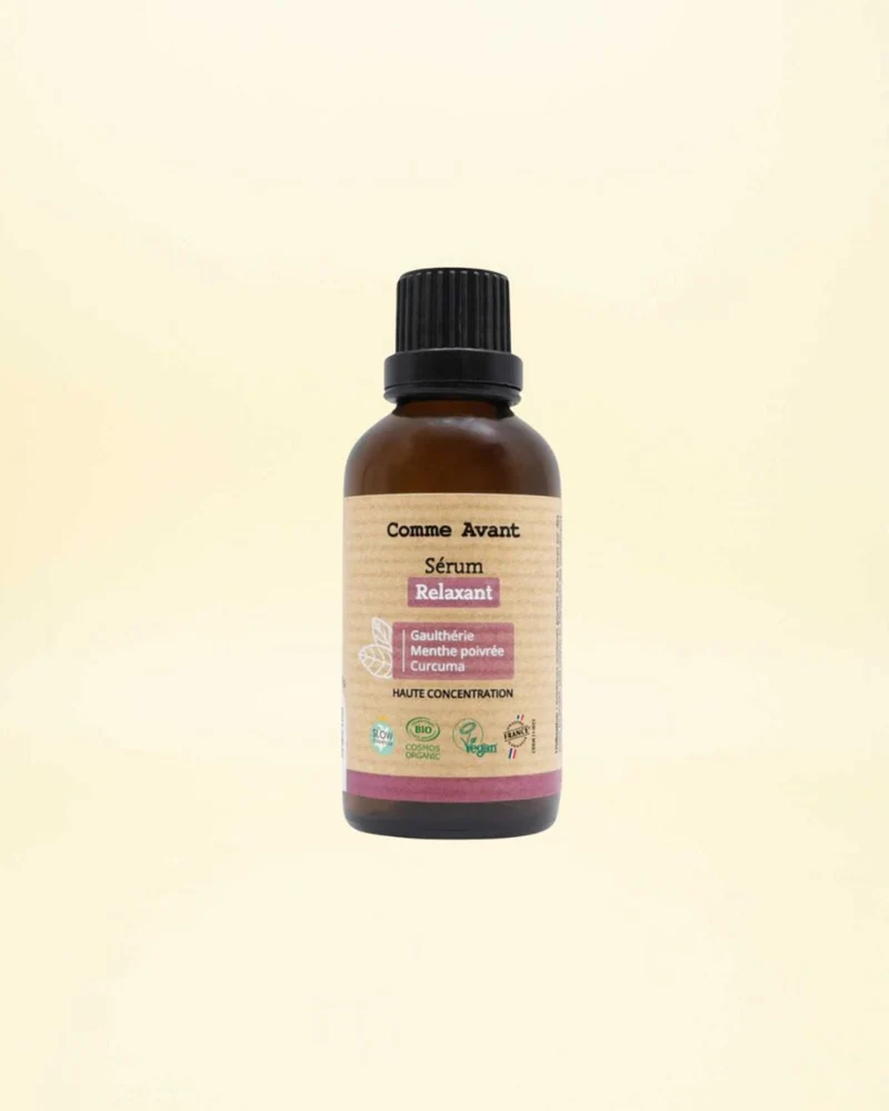 Sérum corps relaxant - Gaulthérie, Curcuma & Menthe poivrée