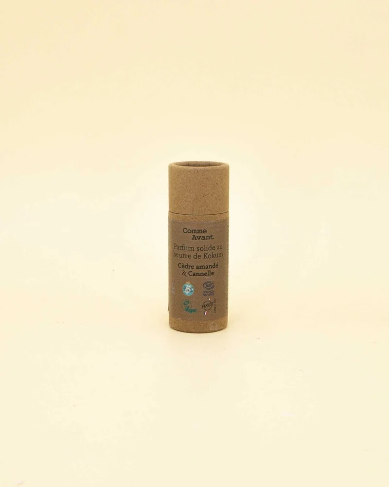 Parfum solide - Cèdre amandé & Cannelle