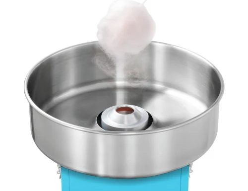 Machine à barbe à papa professionnelle – Cuve inox Ø 500 mm avec tiroir intégré