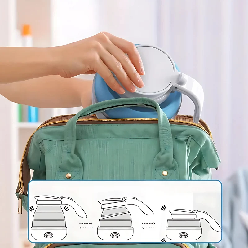 BouilloCompact – Bouilloire Pliable de Voyage