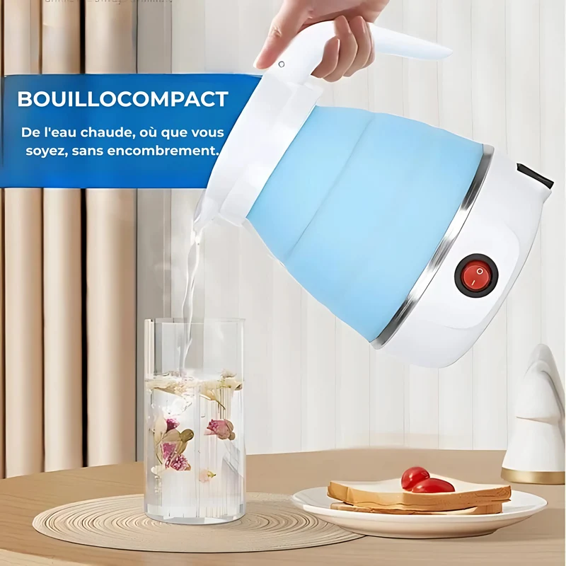 BouilloCompact – Bouilloire Pliable de Voyage