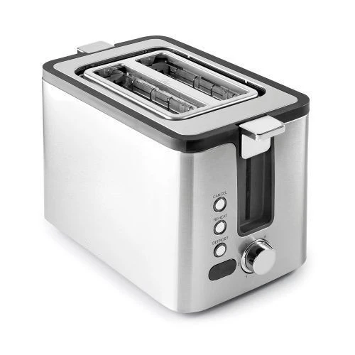 Grille pain inox à 2 compartiments