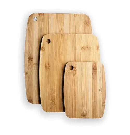 Kit de 3 planches à découper en bambou - 3 tailles