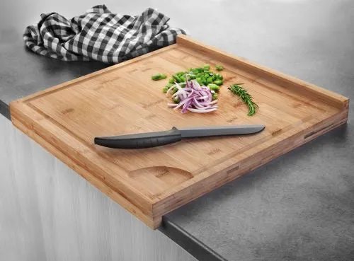 Planche à découper bambou à fixer sur table