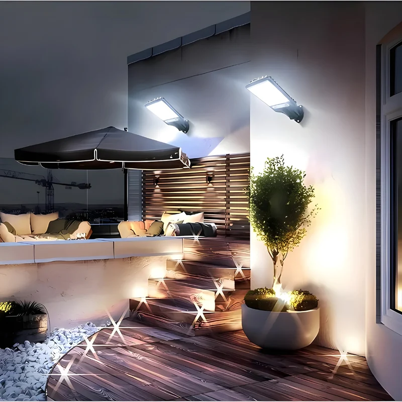 SolarBeam – Lampe Solaire LED à Détection Intelligente