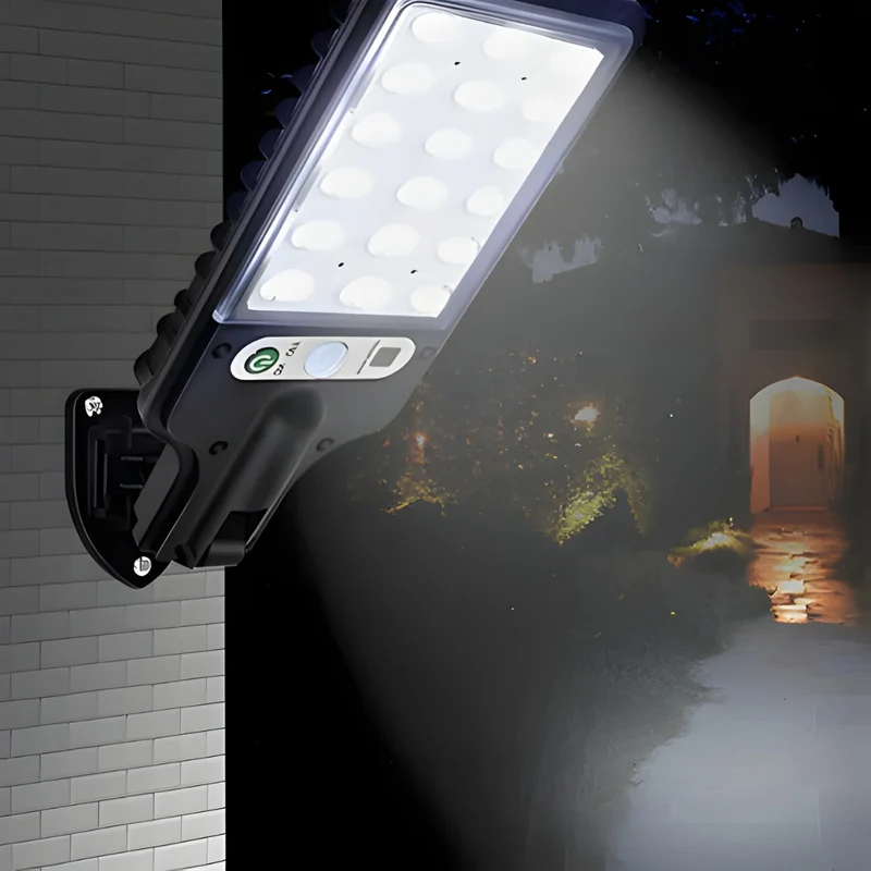 SolarBeam – Lampe Solaire LED à Détection Intelligente