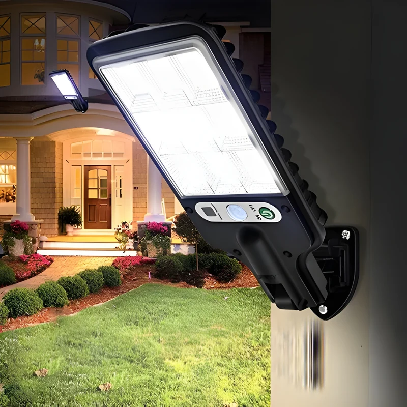 SolarBeam – Lampe Solaire LED à Détection Intelligente