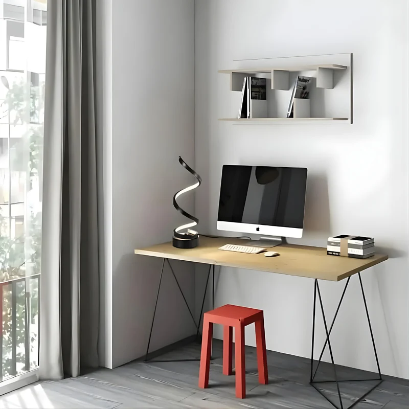 Lampe de table LED en spirale