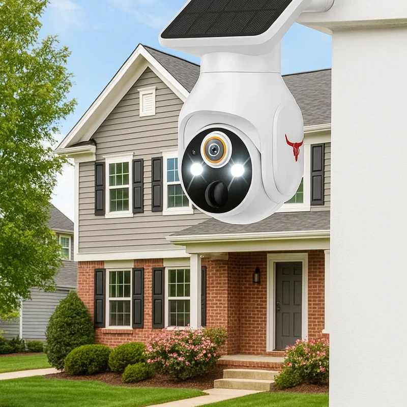 Caméra de Surveillance Solaire – Sécurité Intelligente Sans Fil