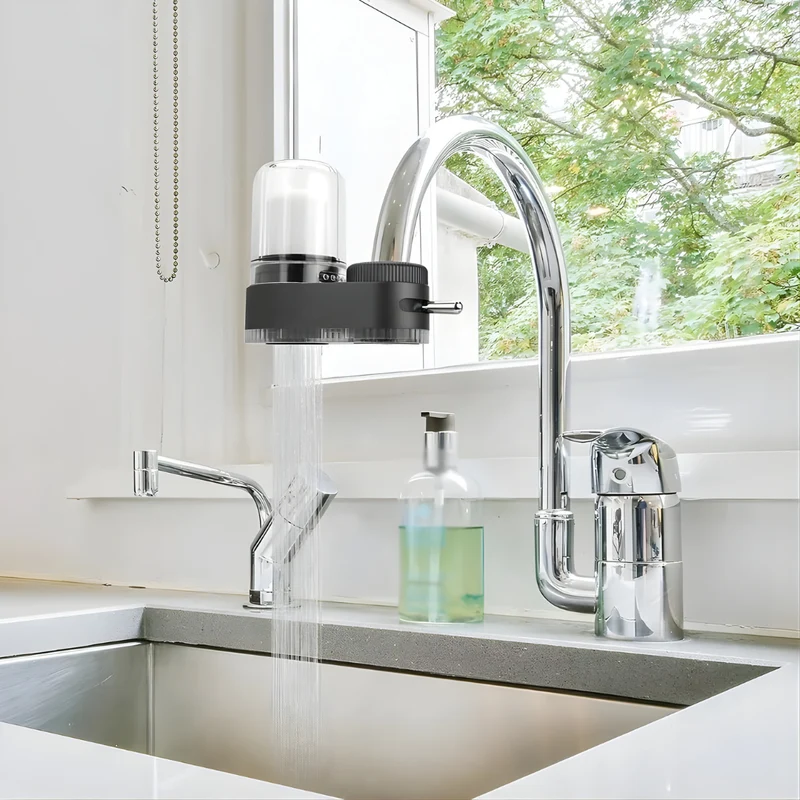 AquaPure – Filtre à Eau pour Robinet à Purification 5 Étapes