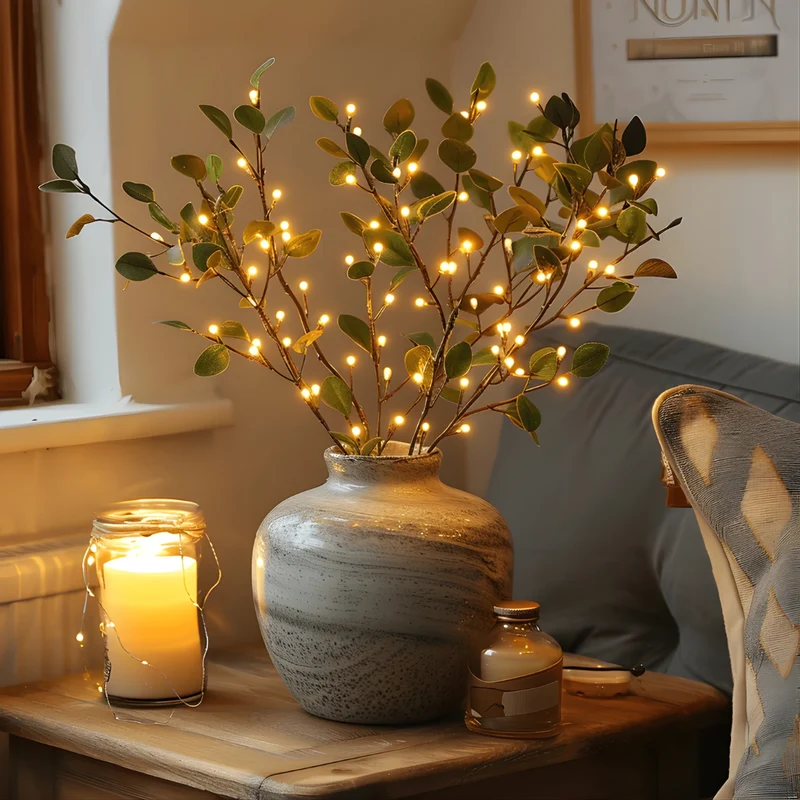 Auralys - Guirlande lumineuse décorative en forme de branche