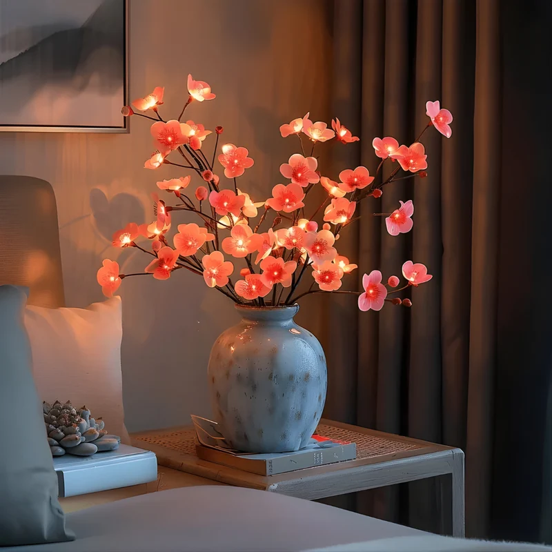 Auralys - Guirlande lumineuse décorative en forme de branche
