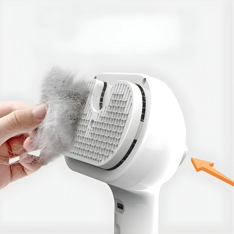 SteamPaw – Brosse Vapeur 3-en-1 pour un Toilettage Doux et Sain