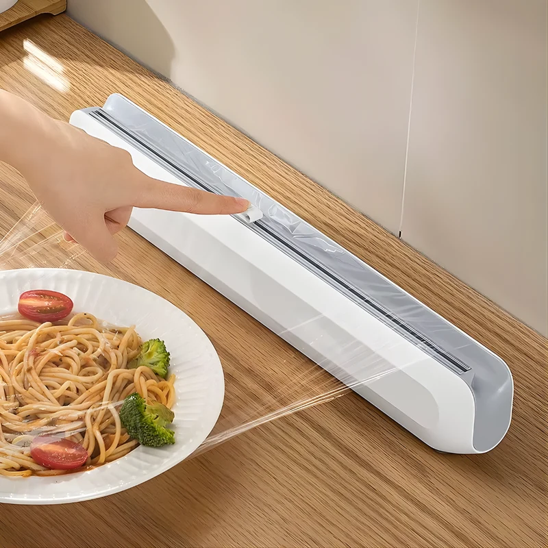 MagnetiCut – Distributeur Magnétique 3-en-1 pour Film Alimentaire, Aluminium et Papier Cuisson