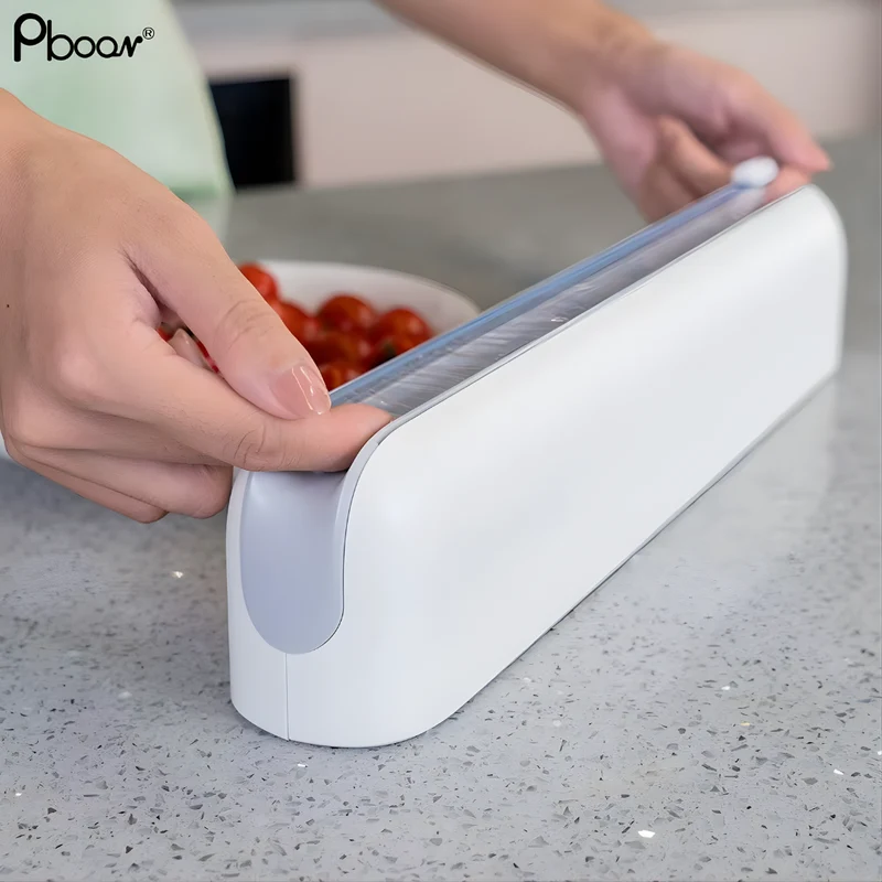 MagnetiCut – Distributeur Magnétique 3-en-1 pour Film Alimentaire, Aluminium et Papier Cuisson