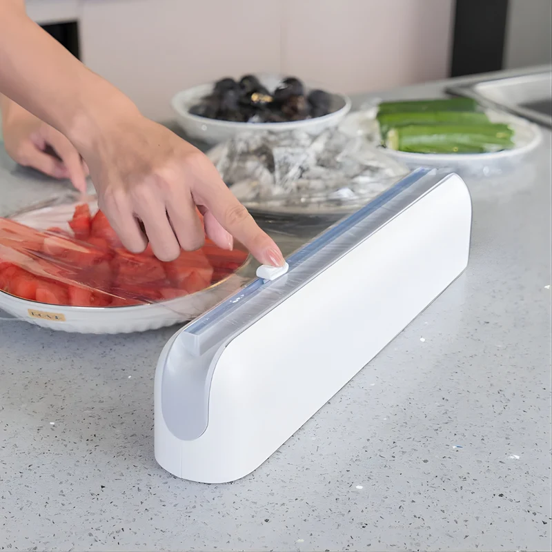 MagnetiCut – Distributeur Magnétique 3-en-1 pour Film Alimentaire, Aluminium et Papier Cuisson