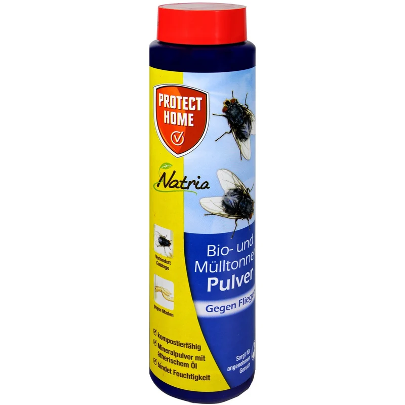 Protect Home Poudre anti-mouches pour poubelles et compost - 500 g