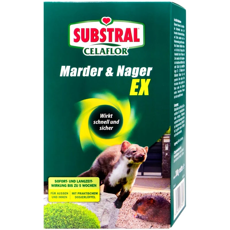 SUBSTRAL® Celaflor® Granulés répulsifs martres et rongeurs (150 g)