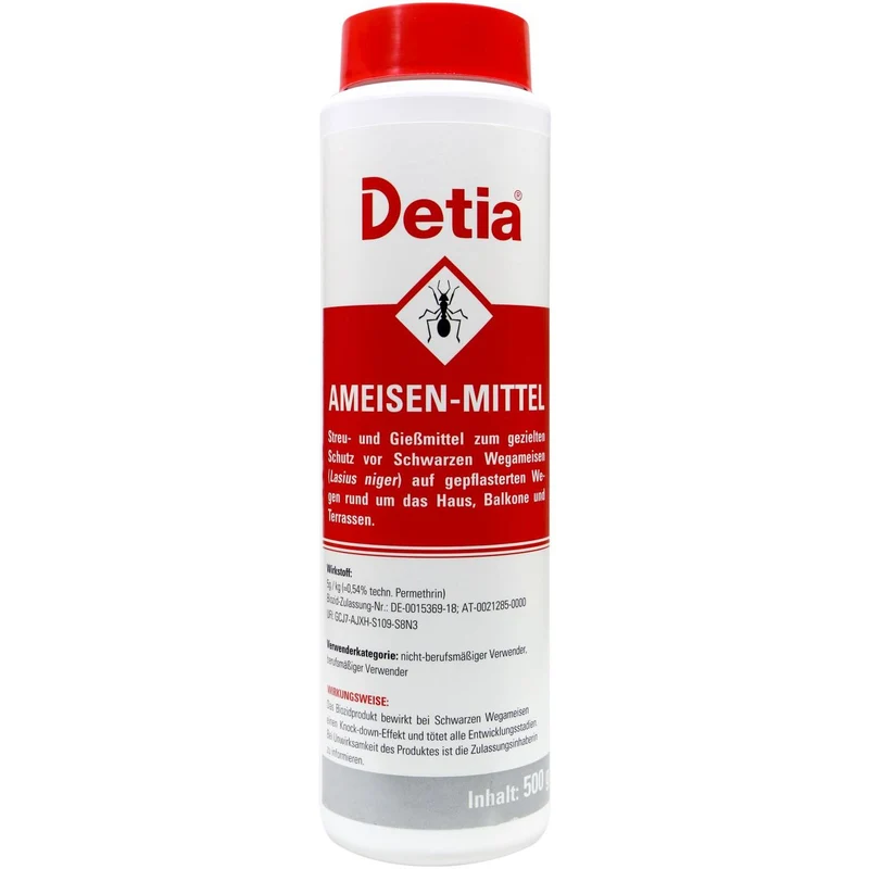 Detia® Anti-Fourmis Granulés à Épandre pour Terrasses et Allées – 500 g