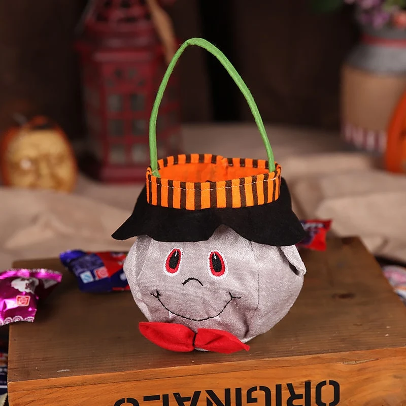 Halloween Candy Bag with Velvet Portable Handbag Design for Kids''' Trick or Treat