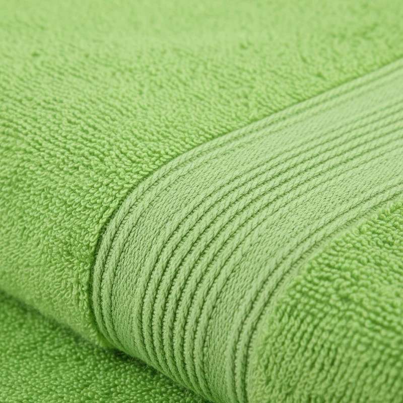 Cotton Towels Set of 10 Terry Soft with Hanging Loops Towel Sets