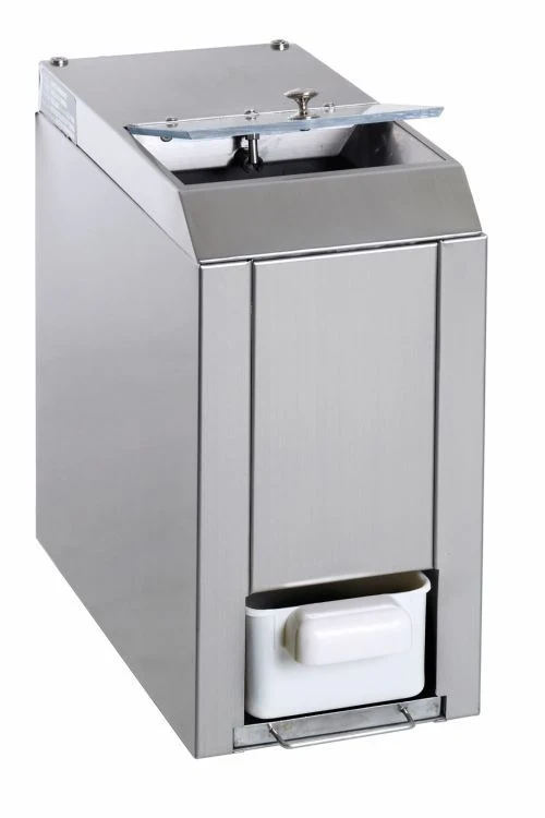 Broyeur de glace et glaçons professionnel inox – 60 kg/h