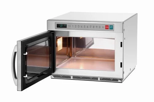 Micro-ondes professionnel inox 27 L – Usage intensif
