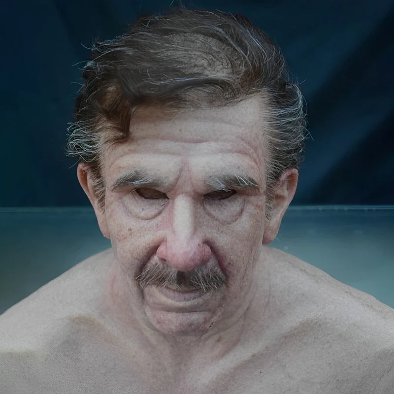 Realistic Halloween Latex Face Mask Costume for Men