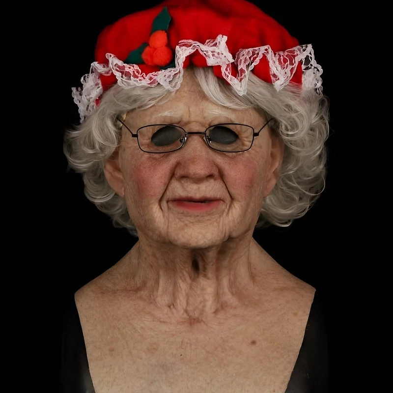 Realistic Halloween Latex Face Mask Costume for Men