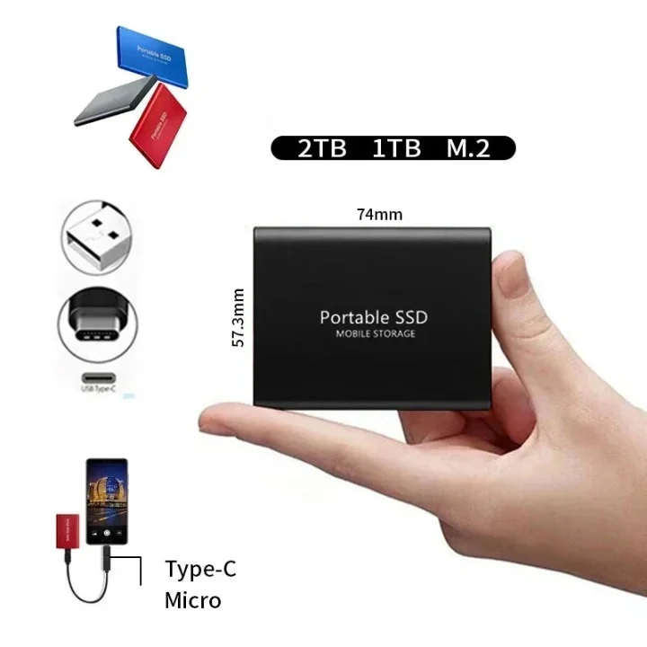 SSD Externe FusionElite - Stockage Rapide & Portable
