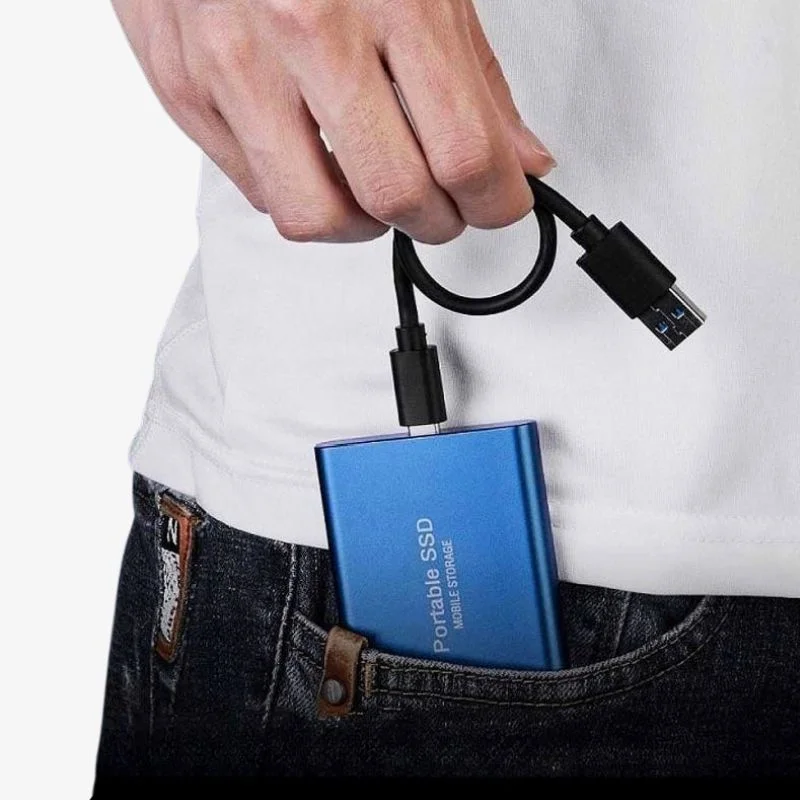 SSD Externe Ultra Rapide - USB 3.1 - Compact et Fiable