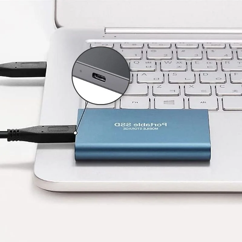 SSD Externe Ultra Rapide - USB 3.1 - Compact et Fiable